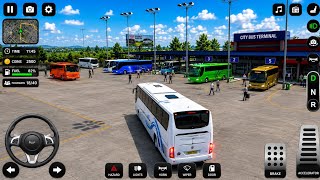 बस सिम्युलेटर 2026 गेमप्ले 🚍 4K अल्ट्रा एचडी में यथार्थवादी सिटी बस ड्राइविंग | एंड्रॉइड नो कमेंट्री screenshot 4