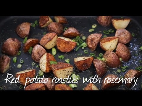 Red potato roasties with rosemary | Video recipe - YouTube