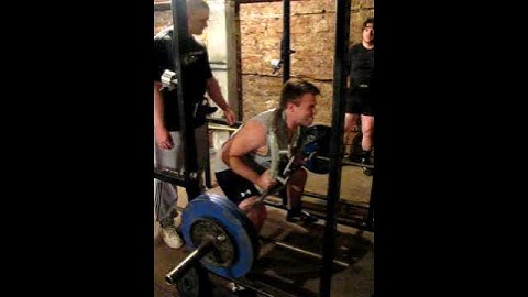 353lb Zercher Squat - Gage Smith