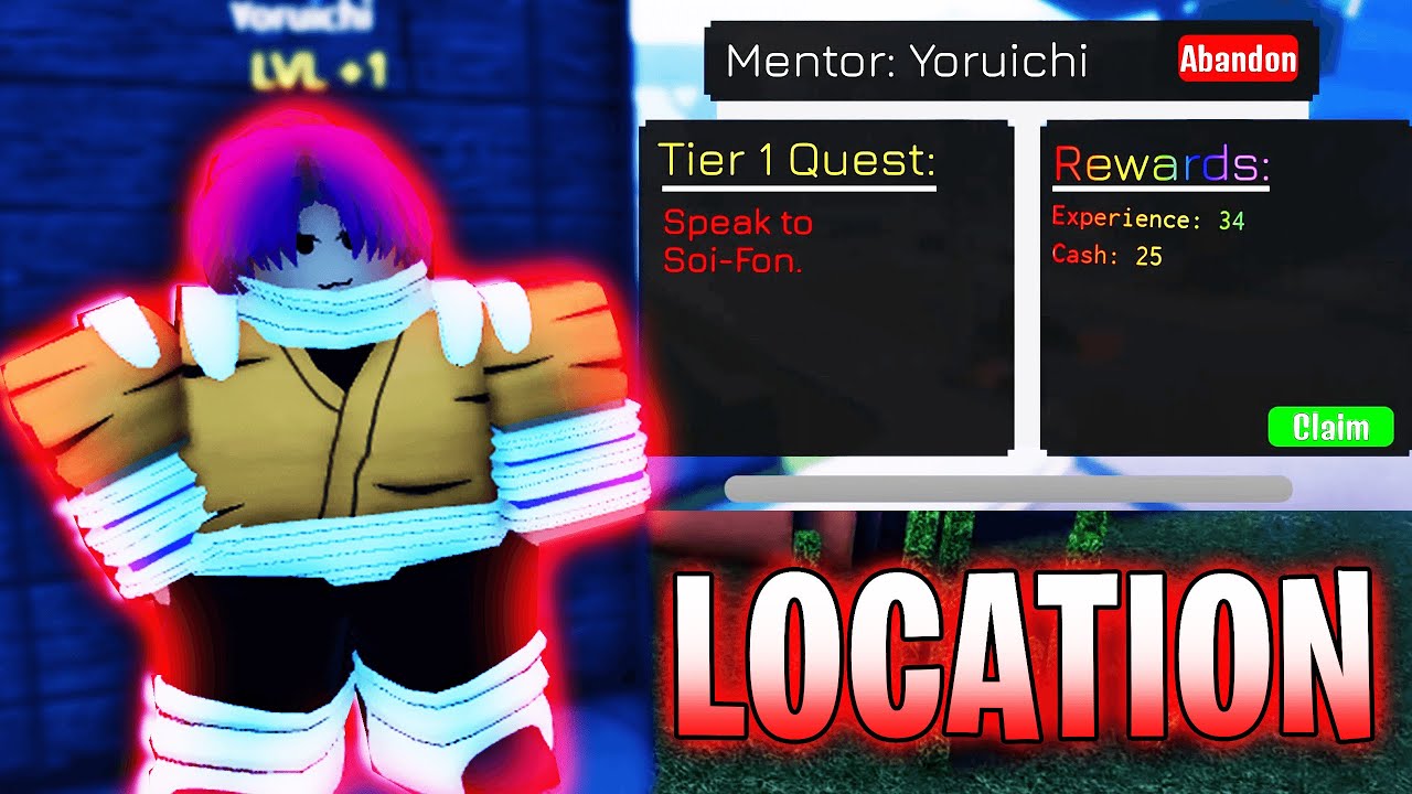 Reaper 2 SOI FON LOCATION & Yoruichi Mentor Guide! 