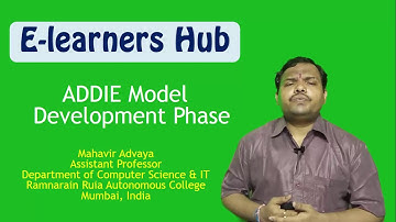 E content Development 010 - ADDIE Model - Development Phase