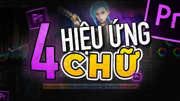 Hiệu Ứng CHỮ Trong Premiere Pro - Hiệu Ứng Text Dễ Làm