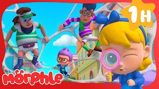 Who Stole the Necklace? 🕵️♂️ | Morphle Fun Cartoons | Moonbug Kids Cartoon Adventure