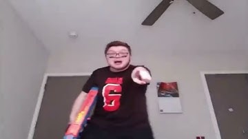 Aydan IRL Slide Cancel With Nerf Gun