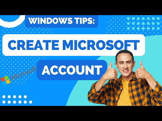 3 Ways to Create a Microsoft Account - wikiHow