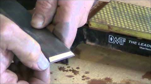 How to Sharpen a Framing Chisel