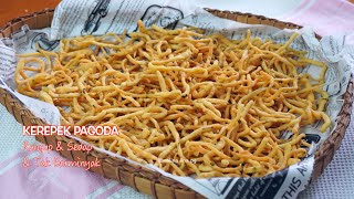 resepi kerepek pagoda rangup & sedap by malina lina pg  | kuih gunting simple sedap & Tahan Lama