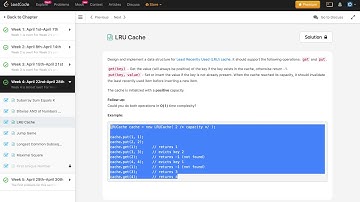 Implementation of LRU Cache using javascript