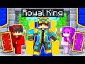 Playing As A ROYAL KING in Minecraft!