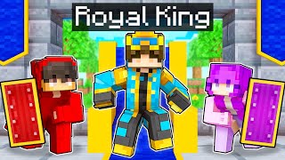 Playing As A ROYAL KING in Minecraft! screenshot 2