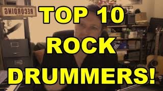 Top 10 Rock Drummers