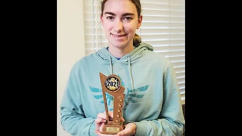 Kayla Vaughan Ambassador of the Year 2021 Acceptan...