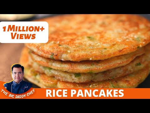 Easy Rice Pancakes Recipe For Tiffin | Healthy and Quick Breakfast Recipe | चावल और आलू का उत्तपम