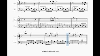 UÇURUMDUN SEN - AŞK I MEMNU DİZİ MÜZİĞİ -TOYGAR IŞIKLI- PİYANO NOTALARI