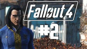 Fallout 4 Survival Difficulty Walkthrough - Melee Only Stealth Build - 02 (Vault 111)