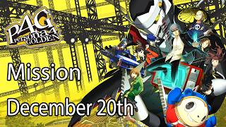 Persona 4 Golden Mission December 20th