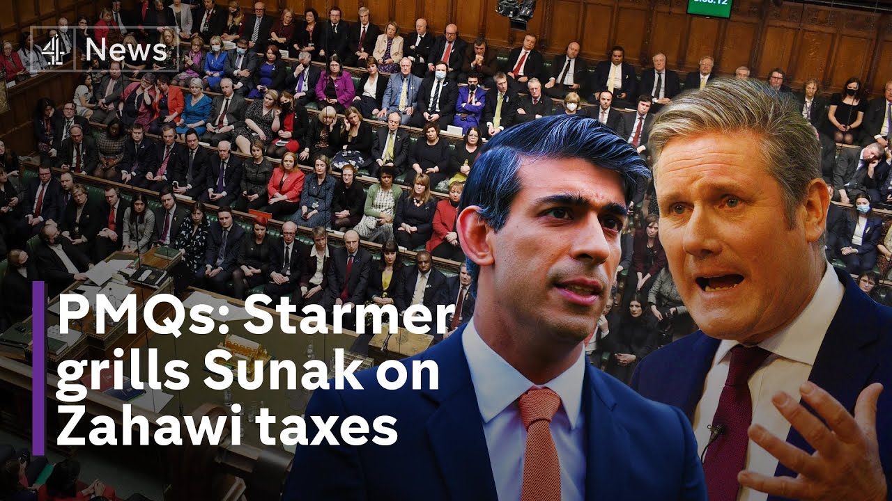 PMQs Highlights: Keir Starmer grills Rishi Suna over Nadhim Zahawi tax scandal