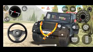 Indian Car simulator 3d game || Thar car driving in village game #gaming subcribe #GWV