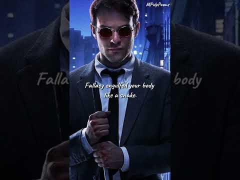 Daredevil poem #daredevil
