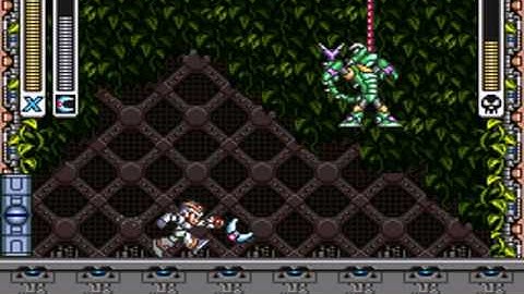 Megaman X 100% playthrough part 9 : Sting Chameleon HQ