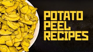 POTATO PEEL RECIPES ?? - budget cooking with Boris