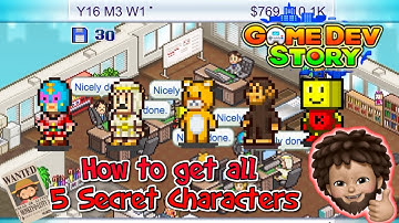 Game Dev Story+ - How to get All 5 Secret Characters | Apple Arcade