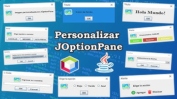 Personalizar JOptionPane || Java ☕ + Apache NetBeans ✅