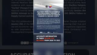 DOJ to file tax evasion cases vs Sarah and Curlee Discaya