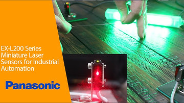 Panasonic EX-L211 laser sensor minimum detectable object