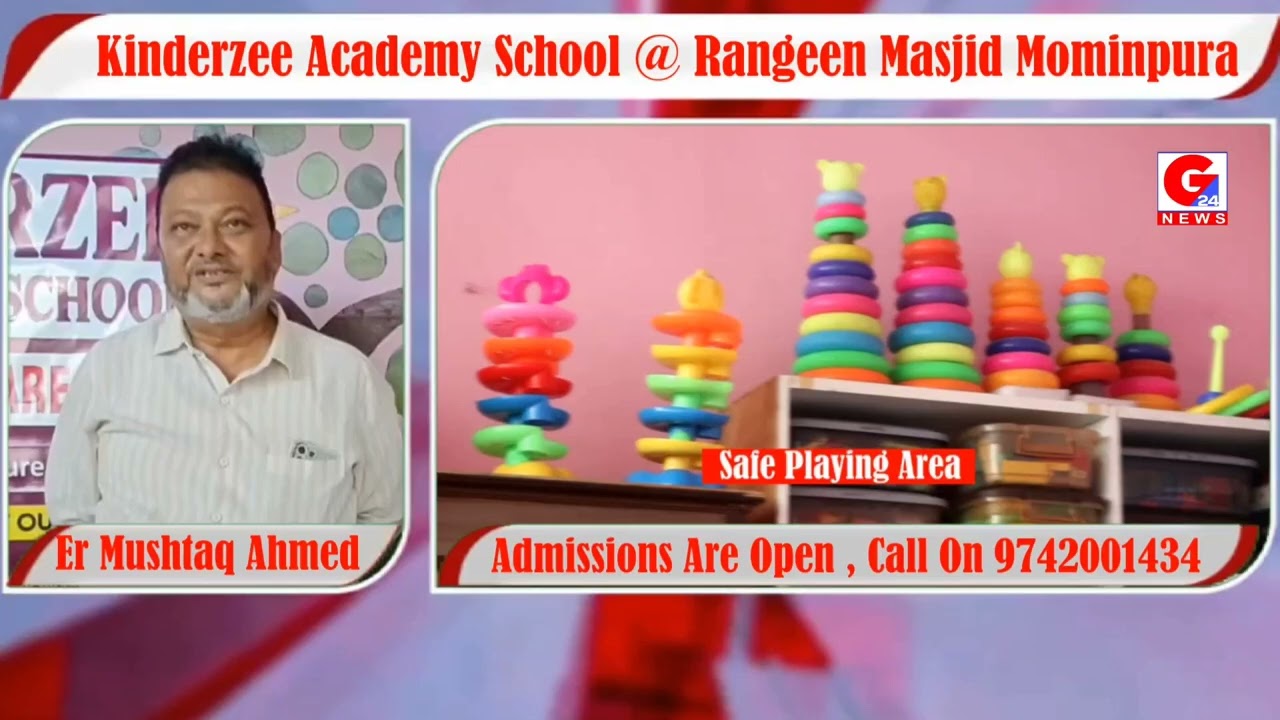 *Quality Education at Your Doorstep!*  *Kinderzee Academy School is now open at Rangeen Masjid