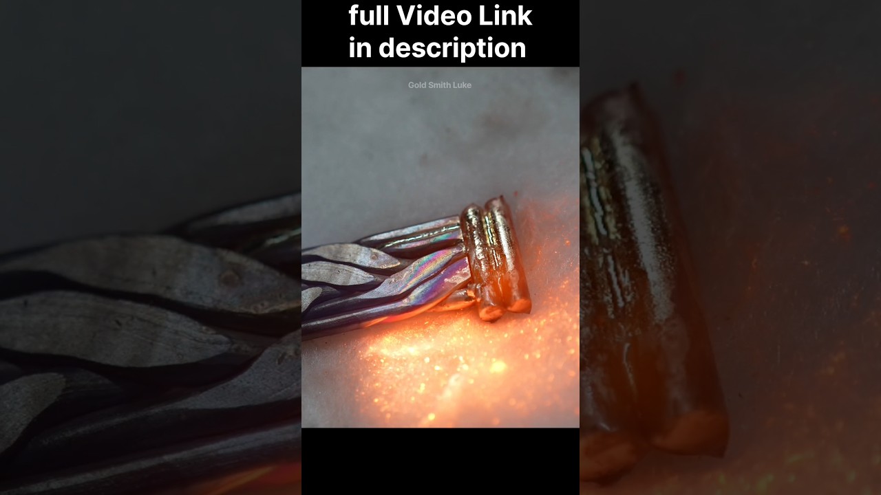 Twisted Copper Bracelet Tutorial #handmadejewelry #jewelry #diy #wireworks #shortvideo