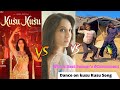 Nora fatehi vs 3 village girl dance on  kusu kusu song  kusu kusu reamke version