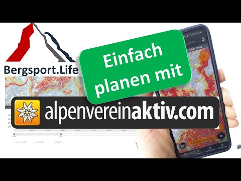 Einfach planen mit Alpenvereinaktiv-App