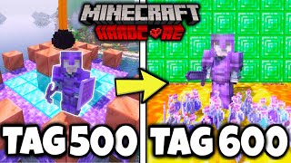 Ich habe 600 TAGE MINECRAFT HARDCORE gespielt und DAS ist passiert