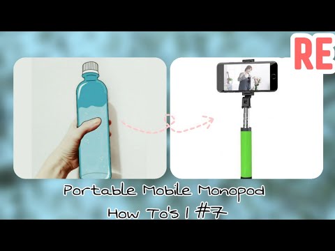 How to make Portable Mobile Monopod | How To's | #7