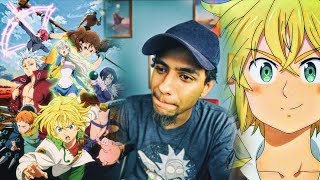 انمي الخطايا السبعة المميتة - مناقشة ومراجعة