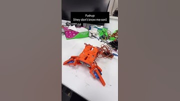 New gaits for my Robot Recon #ai #robot #technology #robotics #3dprinted #coding #arduino #elonmusk