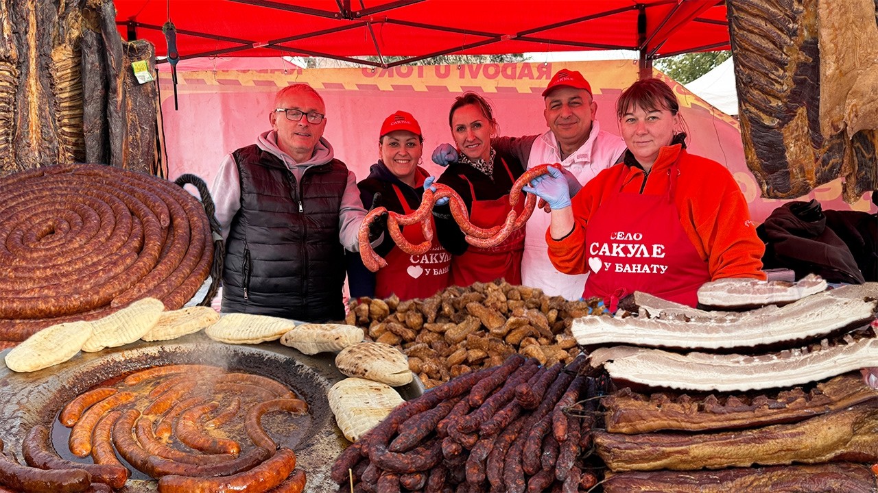 СЕРБСКИЙ ФЕСТИВАЛЬ УЛИЧНОЙ ЕДЫ И МЯСА! 2026: Колбаски и бекон! 🔥