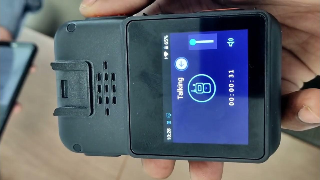 Dahua Body camera_MPT220 Testing YouTube