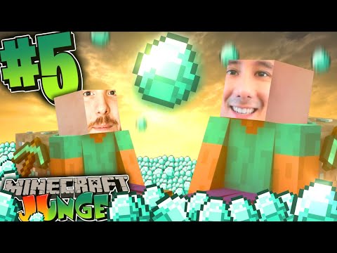 We're Becoming Diamond Millionaires! - UNGE Turns Me Into a "PRO" (Minecraft Boy #5)