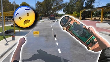 This Skatepark Takes Skateboarding to the Next Level... (POV)