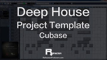 Deep House Project template for Cubase
