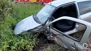 Grave acidente foi registrado na BR-158 em Coronel...