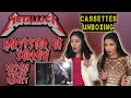 METALLICA REACTION | HARVESTOR OF SORROW REACTION | CASSETTES UNBOXING | NEPALI GIRLS REACT