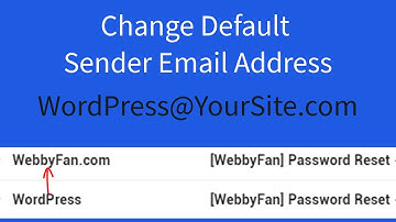 How To Change Default Sender Email in WordPress Website