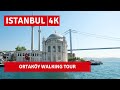 Istanbul City Walking Tour | Around Ortaköy |24 March 2021|4k UHD 60fps