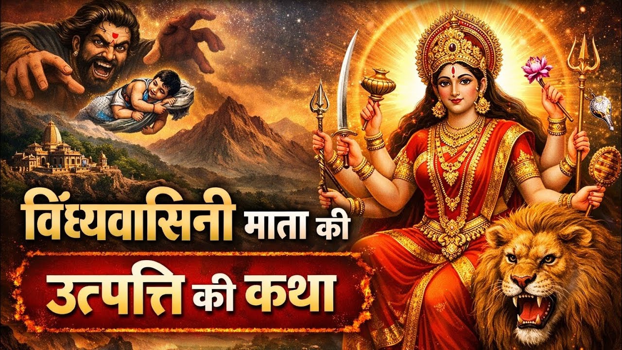  विंध्यवासिनी माता की उत्पत्ति की कथा | Vindhyavasini Mata Ki Utpatti Ki Katha