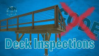 Deck Inspections Not Code Inspections