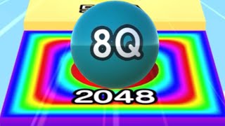 [8 Quadrillion , 4 Quadrillion  Unlocked ] 2048 Balls 3D vs MAX LEVELS: Ball Run 2048 Merge Number