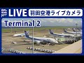 【ライブカメラ】羽田空港 &quot;T2&quot; HANEDA,Tokyo International Airport(日テレNEWS LIVE)